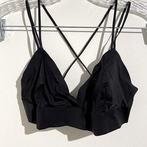 Black Strappy Women's Bralette NWOT